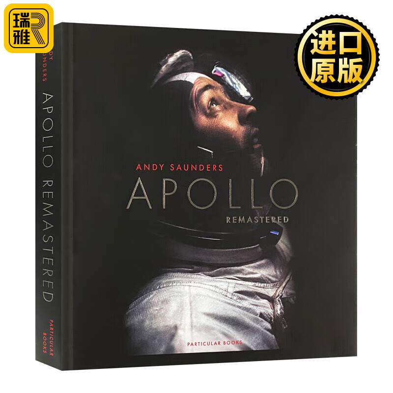 Apollo Remastered 阿波罗号相片修复版 英文原版 登月宝贵影像 精装画册 全英文版