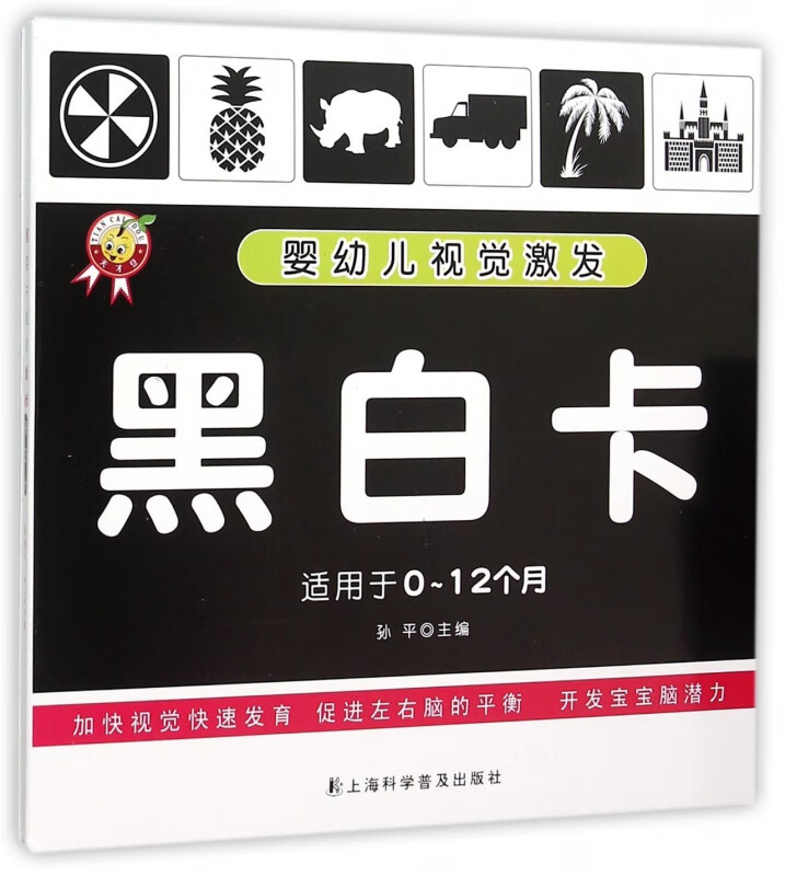 黑白卡(适用于0-12个月)/婴幼儿视觉激发
