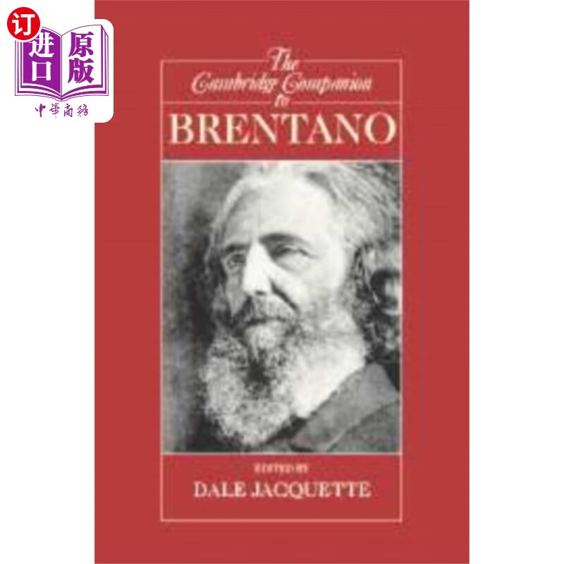 海外直订Cambridge Companion to Brentano 布伦塔诺的剑桥同伴