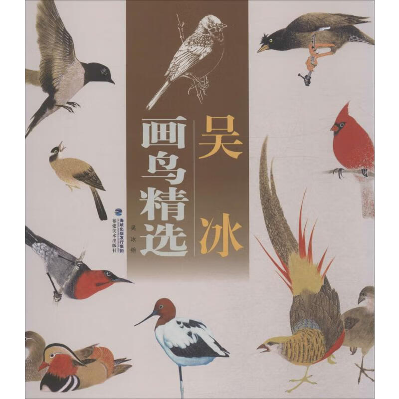 吴冰画鸟精选 吴冰 绘 书籍
