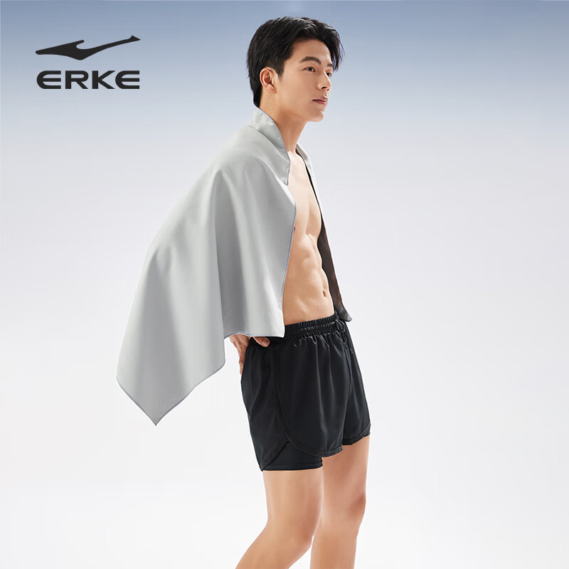鸿星尔克（ERKE）速干吸水浴巾 游泳运动沙滩温泉吸水巾速干毛巾