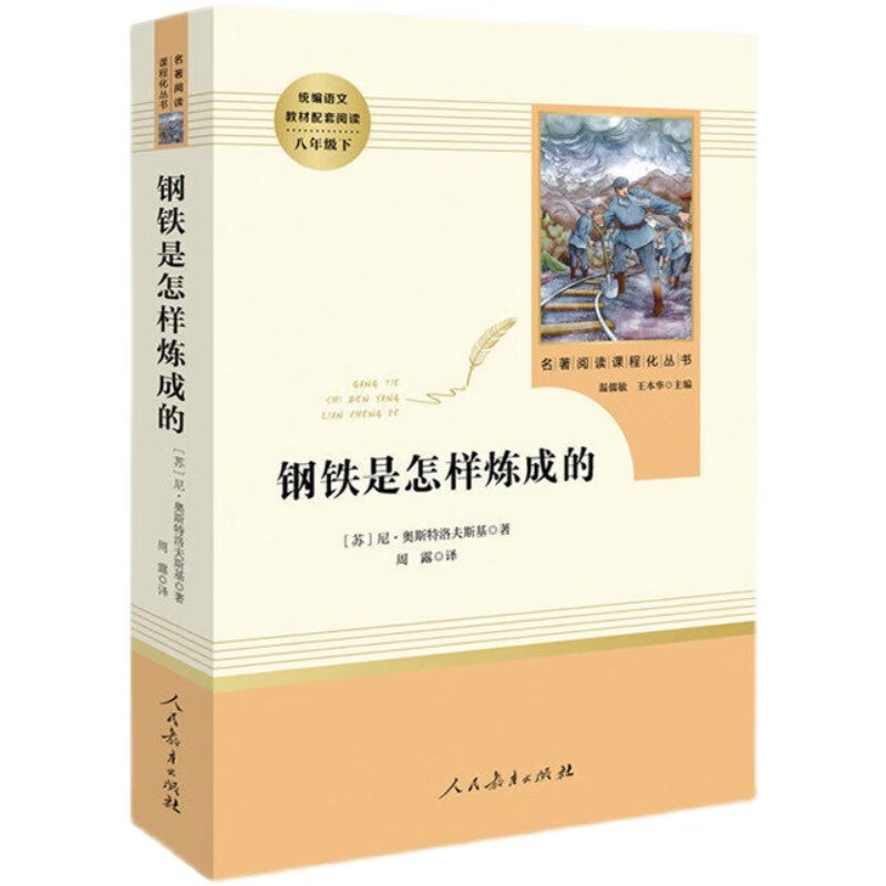 八年级8年级下册 钢铁是怎样炼成的 人民教育出版社 RJ