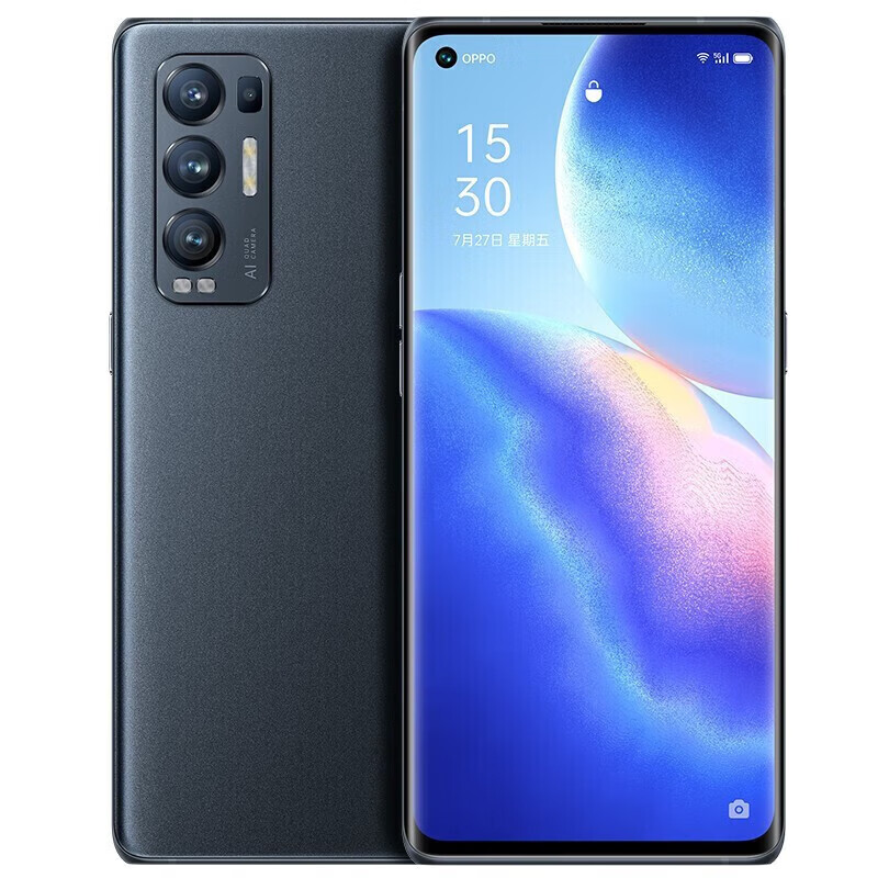OPPO Reno5 Pro+ 5G骁龙865 65W闪充 5G智能拍照oppo手机reno5pro 浮光夜影 8GB+128GB