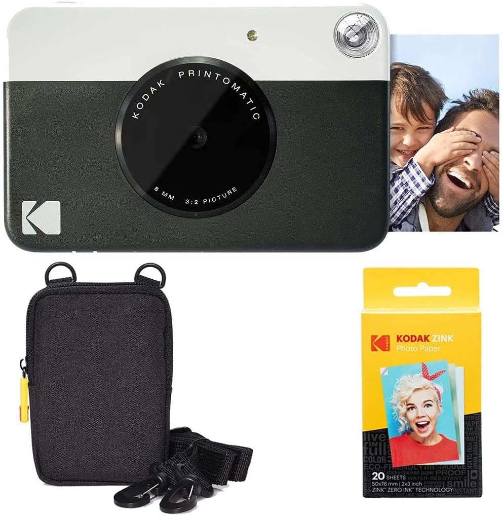 KODAK 柯达 PRINTOMATIC 即时照相打印相机 内置闪光灯 黑色