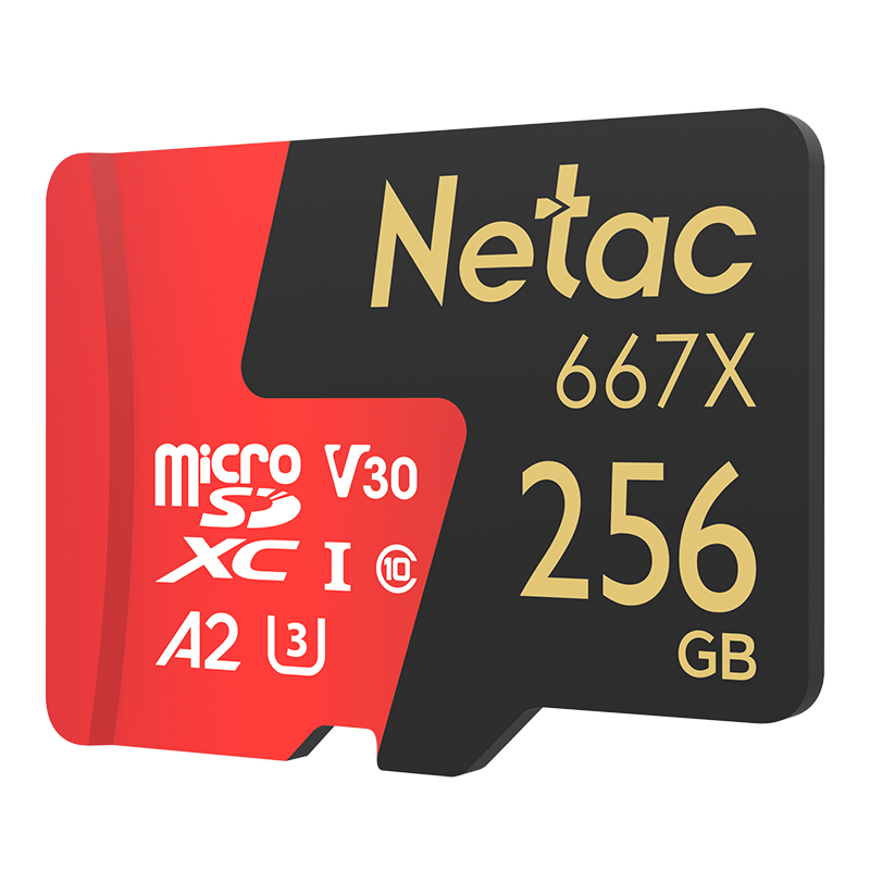 朗科（Netac）256GB TF（MicroSD）存储卡 U3 C10 A2 V30 4K 超至尊PRO版内存卡 读速100MB/s 写速50MB/s