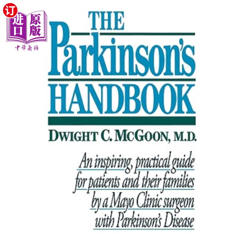 海外直订医药图书parkinsons handbook 帕金森手册