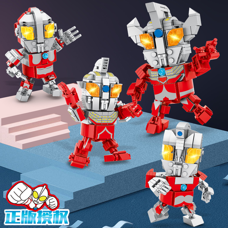 乐··高(lego)男孩奥特曼积木拼装玩具系列赛罗泰迦捷德泽塔怪兽超