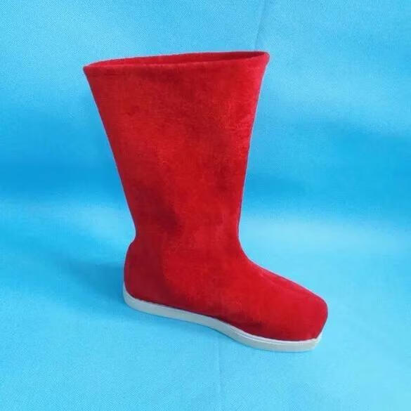 豹观(baoguan)布靴古装汉服靴子古风鞋子平底男子官靴清朝官靴高帮朝