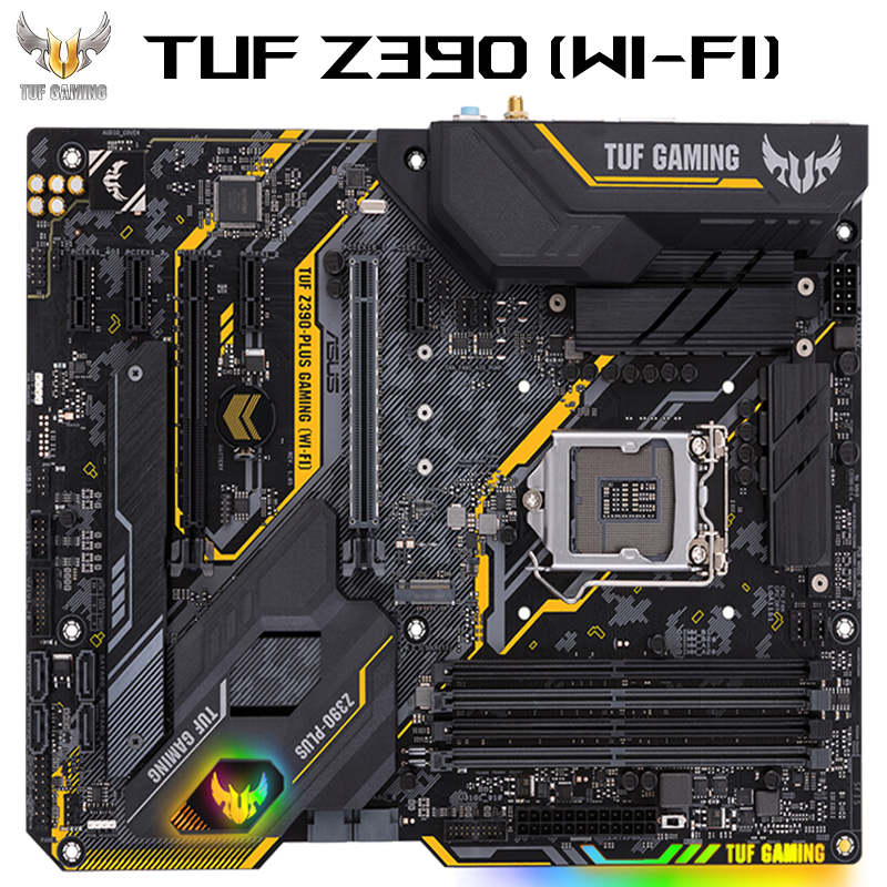 华硕（ASUS）TUF Z390-PLUS GAMING (WI-FI) 电竞特工主板 支持CPU 9600K/9700K（LGA 1151）