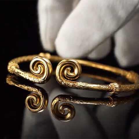 rjt火焰石金箍《黑神话:悟空》圈手镯游戏同人周边小众复古风潮流男