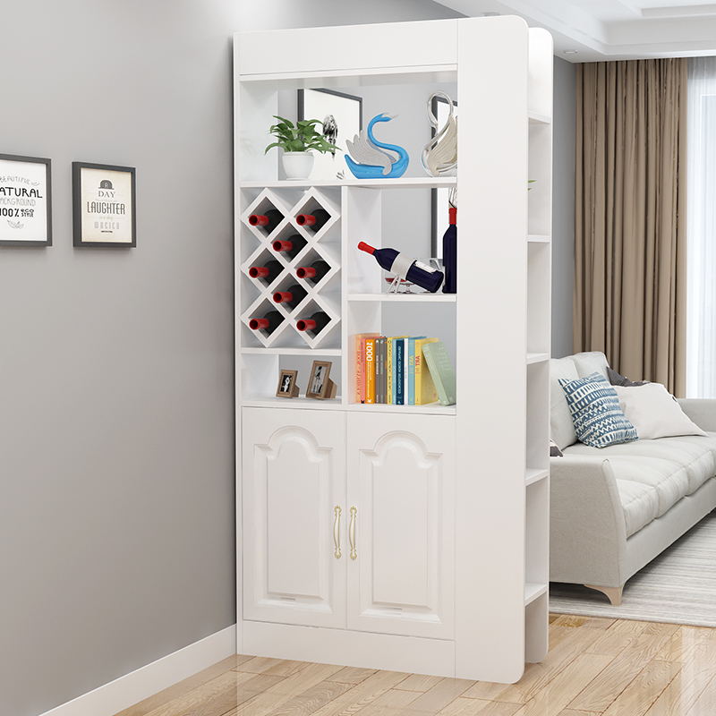 屏风酒柜双面隔断大厅玄关柜进门隔断柜现代简约门厅柜间厅柜客厅餐厅