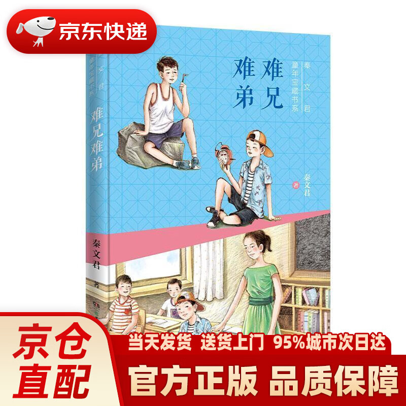 【新华正版图书】秦文君童年宝藏书系:难兄难弟 秦文君 湖南少年儿童