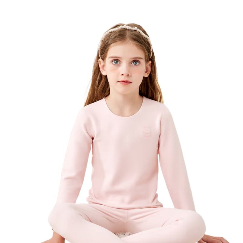 ���ڲ�����è�˶�ͯ��ů����Ůͯ��װ2024�¿�Ů����������д�ͯ�����ë�� �̲迨��Բ�챣ů��װ�� 160 ����������145-155CM��