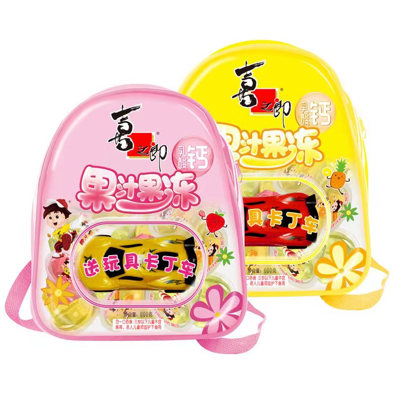 喜之郎喜之郎双肩背包果冻600克书包儿童大礼包零食 1包