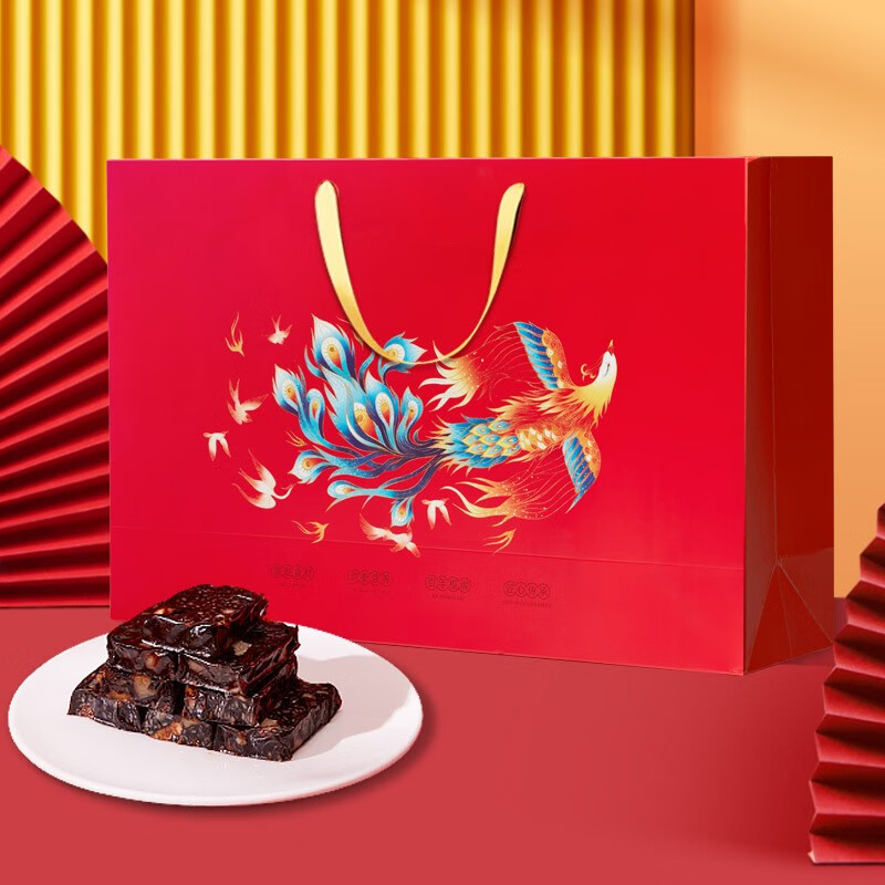 福牌阿胶 即食阿胶添加量≥10%滋补阿胶糕360g过年货送礼物送父母送长辈 360g*1盒