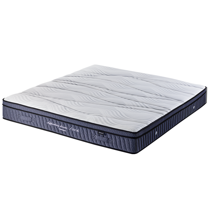 S5乳胶3D材料床垫天然护脊席梦思静音舒适偏硬床垫 承梦系列1.8m