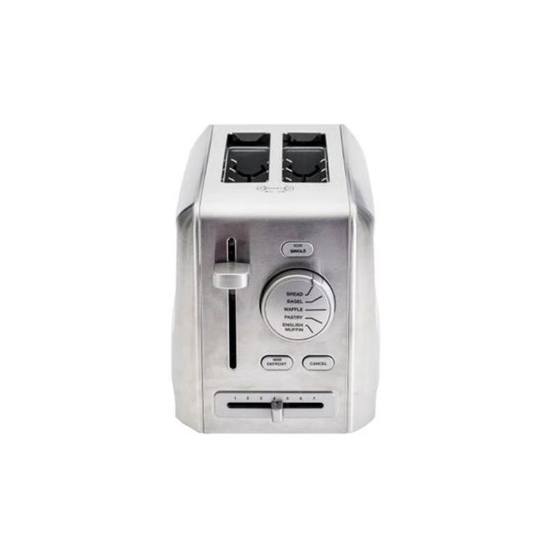 Cuisinart【日本直邮 日本发货】金属烤面包机可烤2片（7 级）褐变调节杆 CPT-620J 2片装【需变压器】