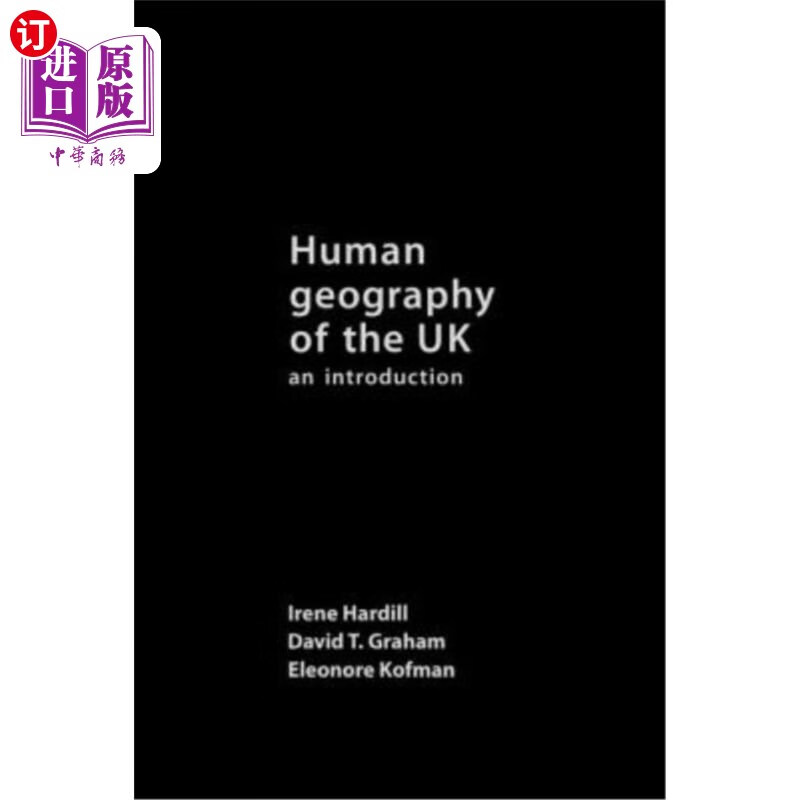 海外直订human geography of the uk: an introduction 英国人文地理