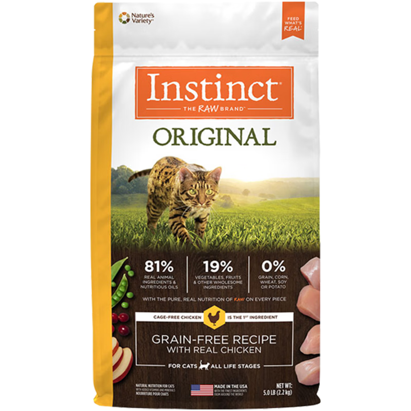 ���ڲ�����instinct��Ȼ����è�����ھ����޹ȼ�����è��èȫè��ͨ��5��/2.2kg