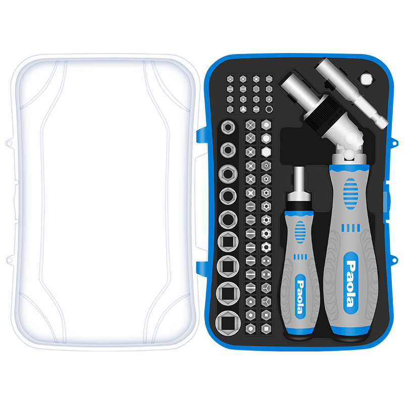 Paola棘轮螺丝刀套装62件：价格走势、销量趋势、产品评测