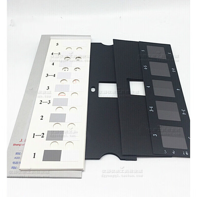 椁俊磐荏251沾色样卡/250变色灰卡色卡对色灰度卡灰色样卡颜色牢度 沾