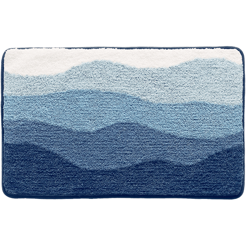 大江地垫浴室脚垫 卫生间门口吸水地垫卫浴厕所防滑垫50x80cm