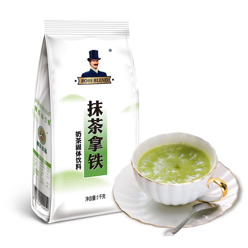 阿萨姆奶茶1kg速溶珍珠奶茶粉奶茶店专用原料袋装奶茶家用冲饮粉 抹茶