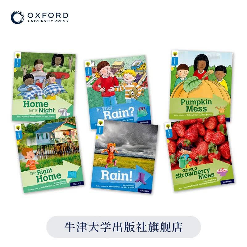英文原版 牛津阅读树探索系列 级别 1-9 Oxford Reading Tree Explore with BCK 牛津树分级阅读 自然拼读学习 全集58册装 适合4-12岁 level 3【6册