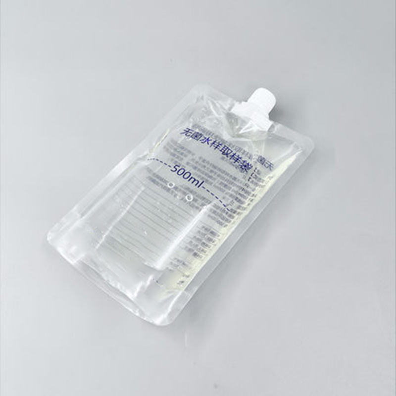化科 bozhi 无菌水样采集袋 水质采样袋 圆底可立式水样采集器 采水袋