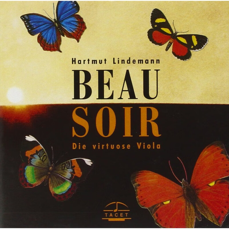 【中图音像】博索伊尔 tacet21 beau soir 美丽的夜 - 中提琴选集