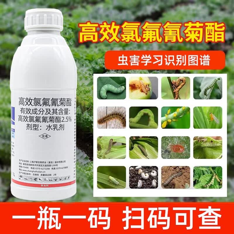 高效氟氯氰菊酯果树植物菊酯类菜青虫蚜虫功夫害虫农药杀虫剂石榴 500g高性价比高么？