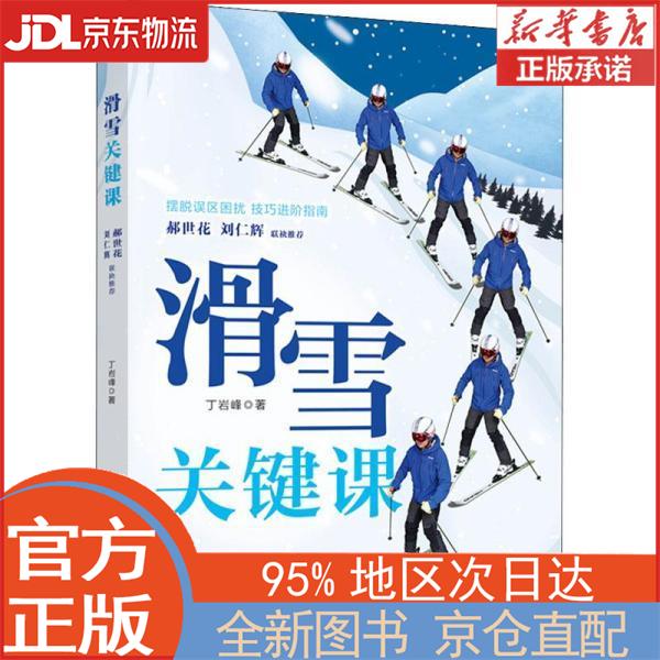 【全新正版畅销书籍】滑雪关键课 丁岩峰 中国轻工业出版社