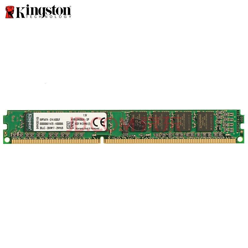 金士顿内存条16\4\8G DDR3骇客神条DDR4 1600\2400台式机 二手95新 金士顿4G DDR3 1600
