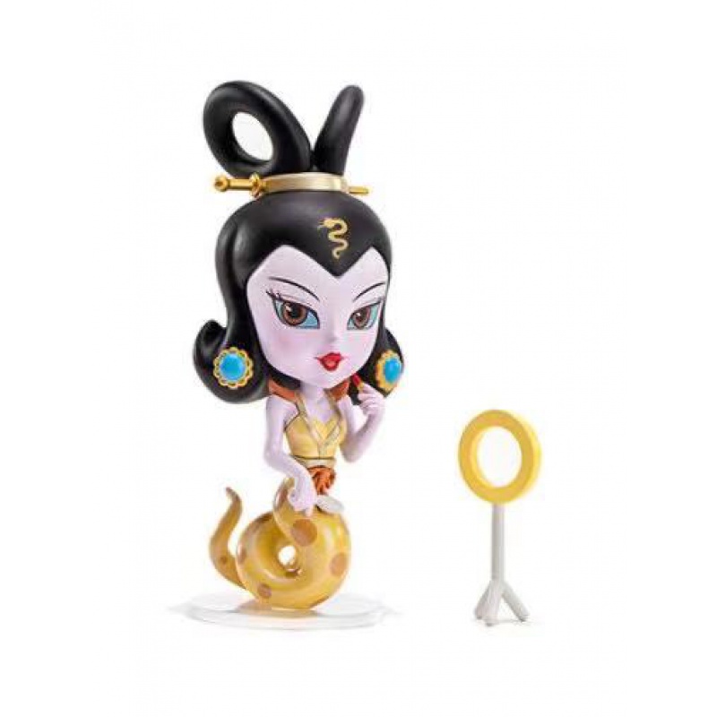 【现货闪发】葫芦娃兄弟超能职业系列盲盒蛇精蝎子精手办公仔摆件潮流