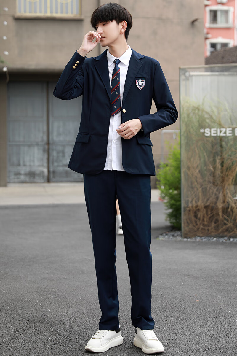 借冬初中生毕业服装合唱团演出服毕业班服演讲比赛诗歌朗诵集体服