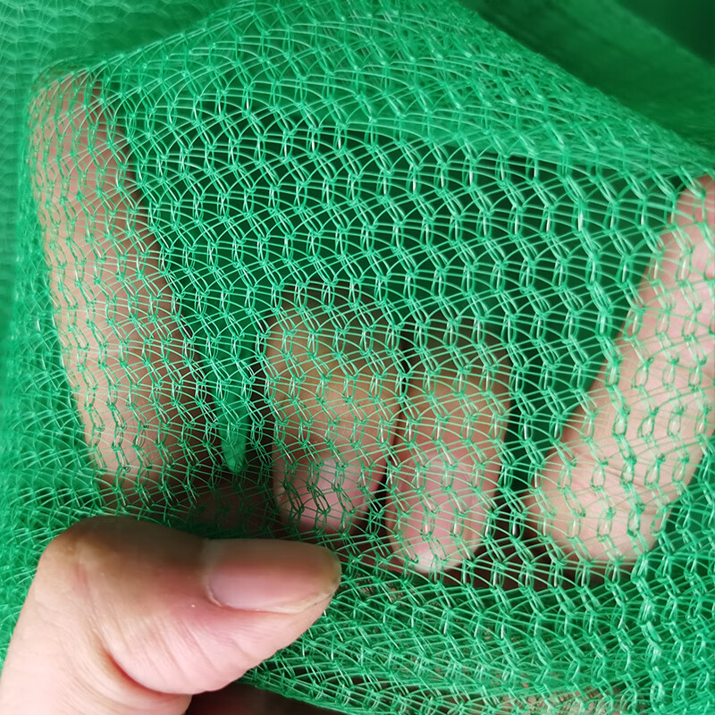 云珀安防护网脚手架阻燃密目网建筑外架工地工程施工防尘盖土绿网