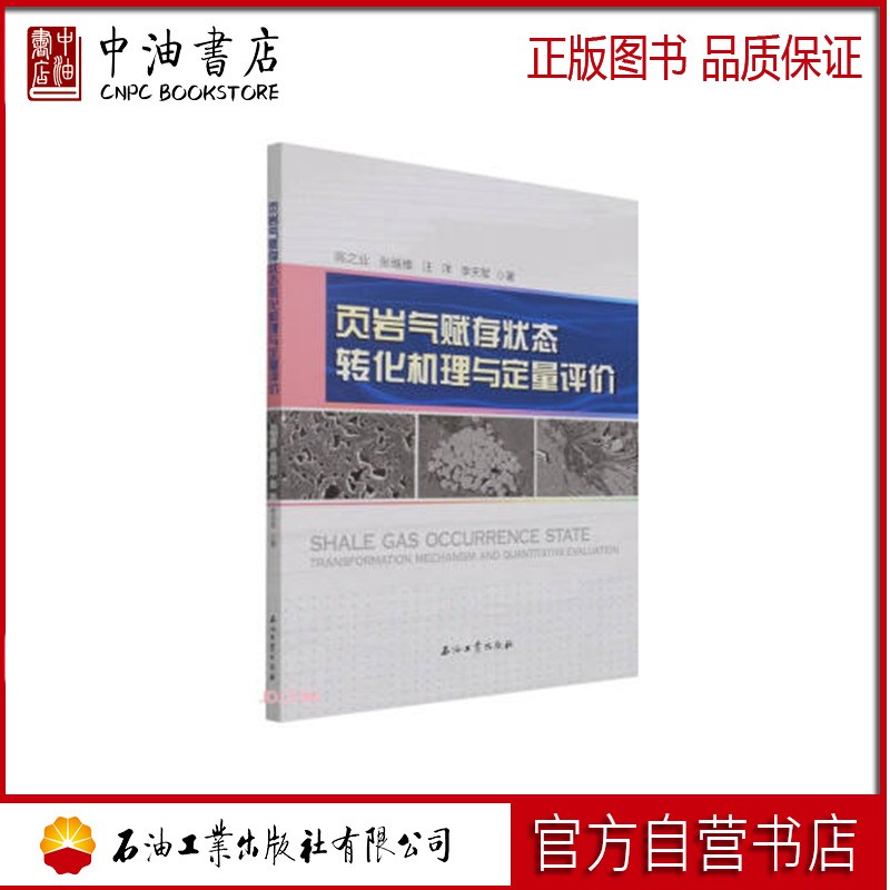 页岩气赋存状态转化机理与定量评价 石油工业出版社 9787518345960