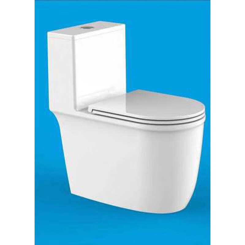 九牧王洁具 jomoo家用马桶抽水座便小户型虹吸式墙排后排坐便器100