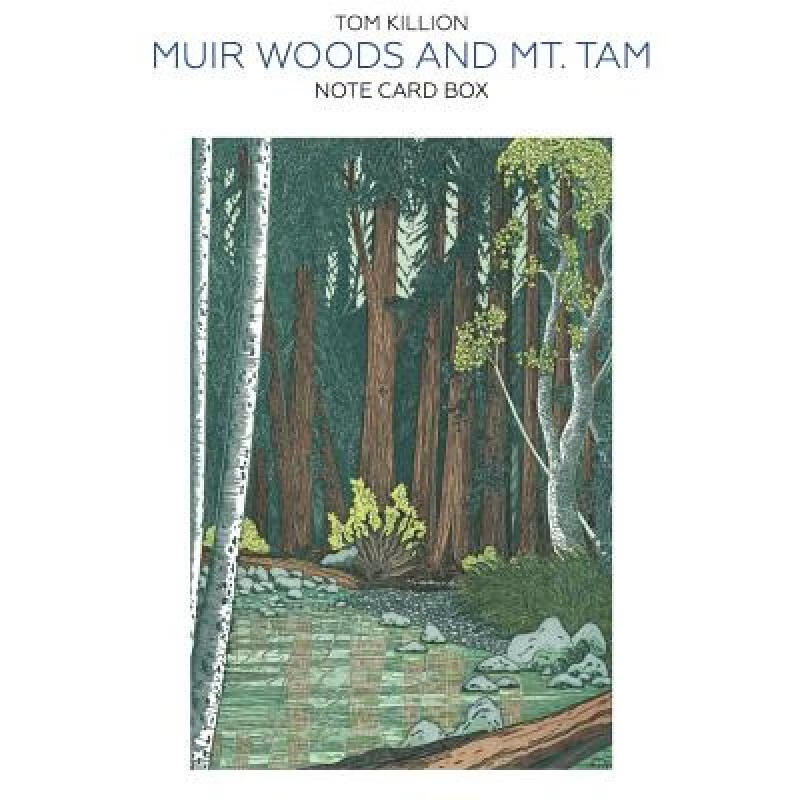 预订 muir woods and mt tam note card box