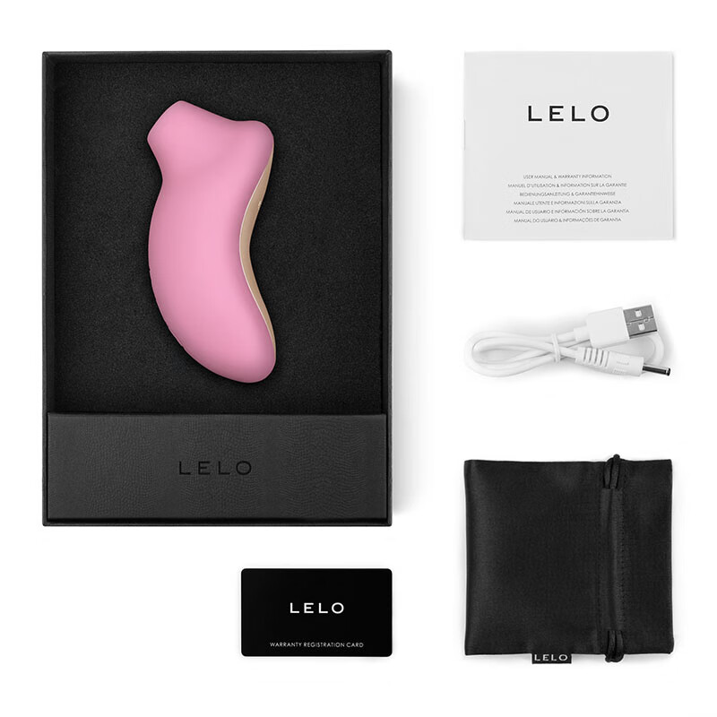 LELO Sona 索娜跳蛋无线震动吮吸自慰器情趣用品女生喜欢的情趣玩具 【高频吮吸】SONA 高配版-粉红