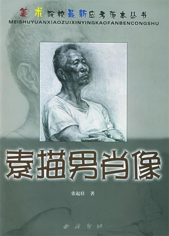 素描男肖像 张起壮 著【正版书】