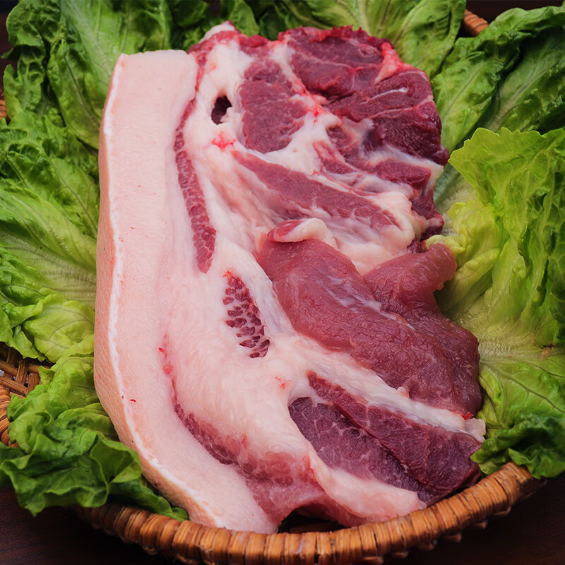 湘明有絮【前腿肉】 皖南农户散养黑猪肉 去骨前腿肉 2斤