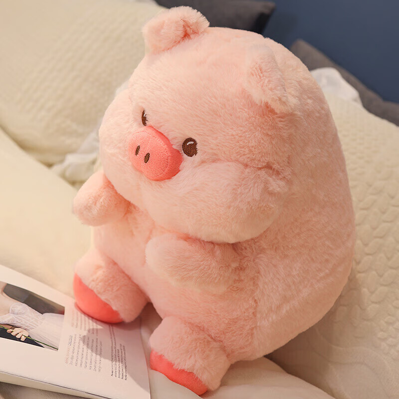 睡觉抱猪猪娃娃小猪公仔抱枕可爱大号陪睡毛绒玩具女生礼物 tsl小奶猪