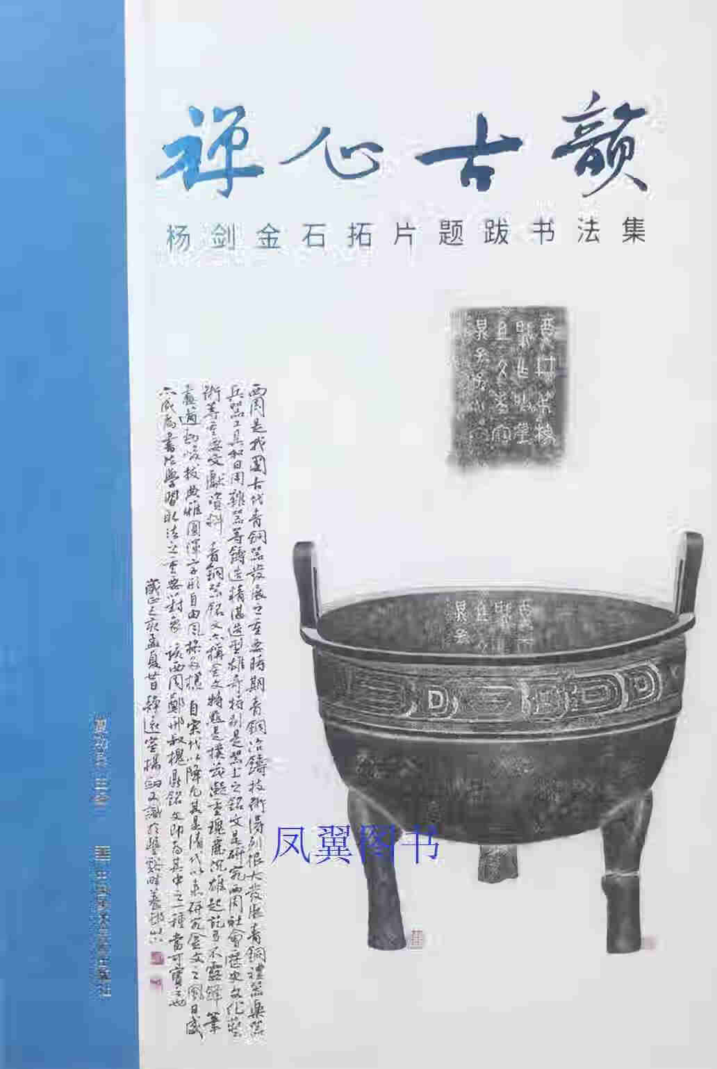 禅心古韵 杨剑金石拓片题跋书法集 夏功良主编 中国美术学院出版社