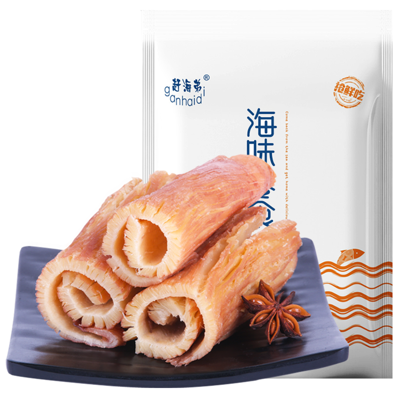 �Ϻ�������Ƭ100g��˺��������˿�㿾�ز���ζ��ʳ��ʳ������칫����ʳ 11.6Ԫ