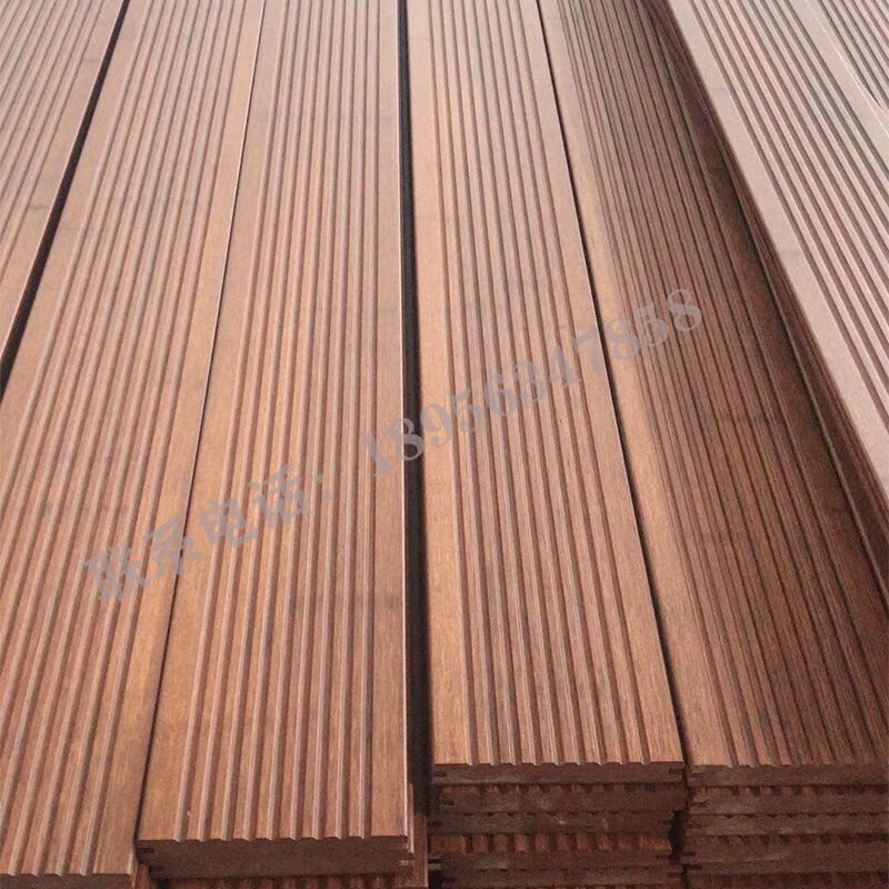 培洋厂家供应 高耐竹 竹钢 户外竹木地板大波浪18mm 浅碳化