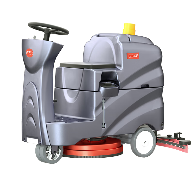 歐智帝駕駛式洗地機(jī)大型商用工廠車(chē)間用洗地車(chē)地下車(chē)庫(kù)商場(chǎng)超市拖地機(jī)OZD-G4S鋰電池款