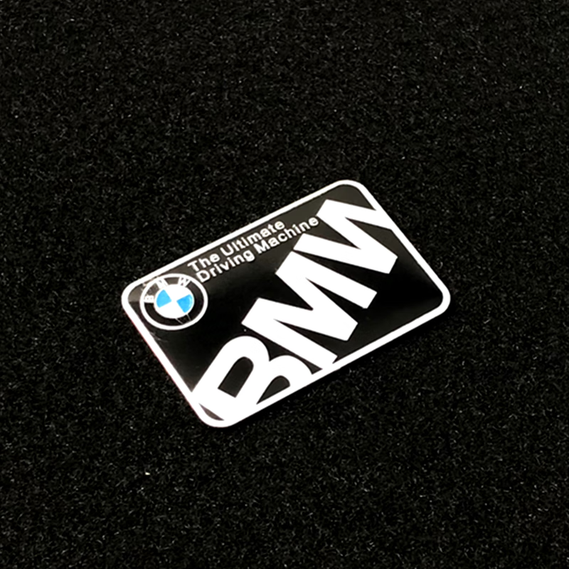 音美特(enmit)适用于宝马机车拉花金属贴花汽车摩托车个性贴花铝标