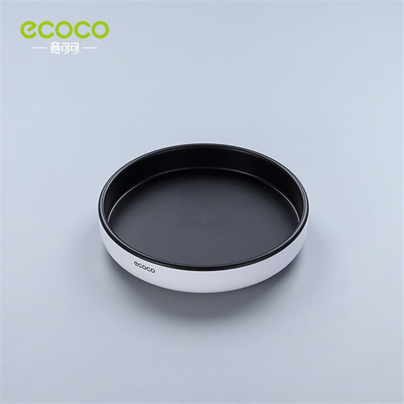 意可可旋轉(zhuǎn)調(diào)料置物架家用醬油瓶調(diào)味料廚房桌面多功能收納轉(zhuǎn)盤臺面 小號經(jīng)典黑【直徑25cm】