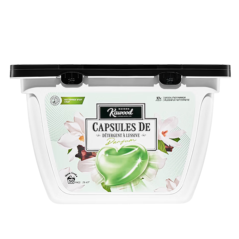 家务KAWOOD四季繁华洗衣胶囊除菌除螨柔顺亲肤10倍洁净持久留香  晚秋鈴蘭&佛手柑2盒100颗+赠品20颗